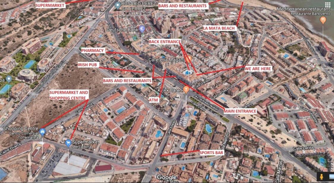 Apartment With Pool & Balcony Less Than 10Min Walk To La Mata Beach! Torrevieja Exterior foto